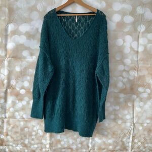 Free People Alpaca Wool Oversized Sweater